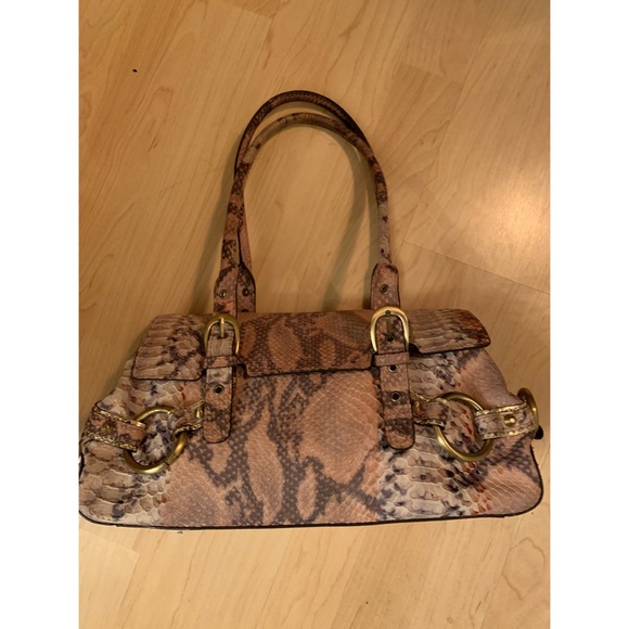 Brown Leather and Suede inside purse 👜 - Picture 1 of 4